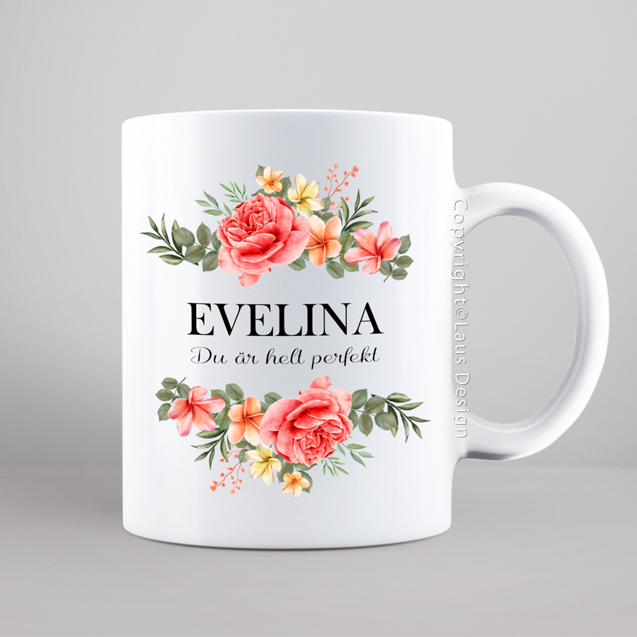 Mugg | Blommor #2