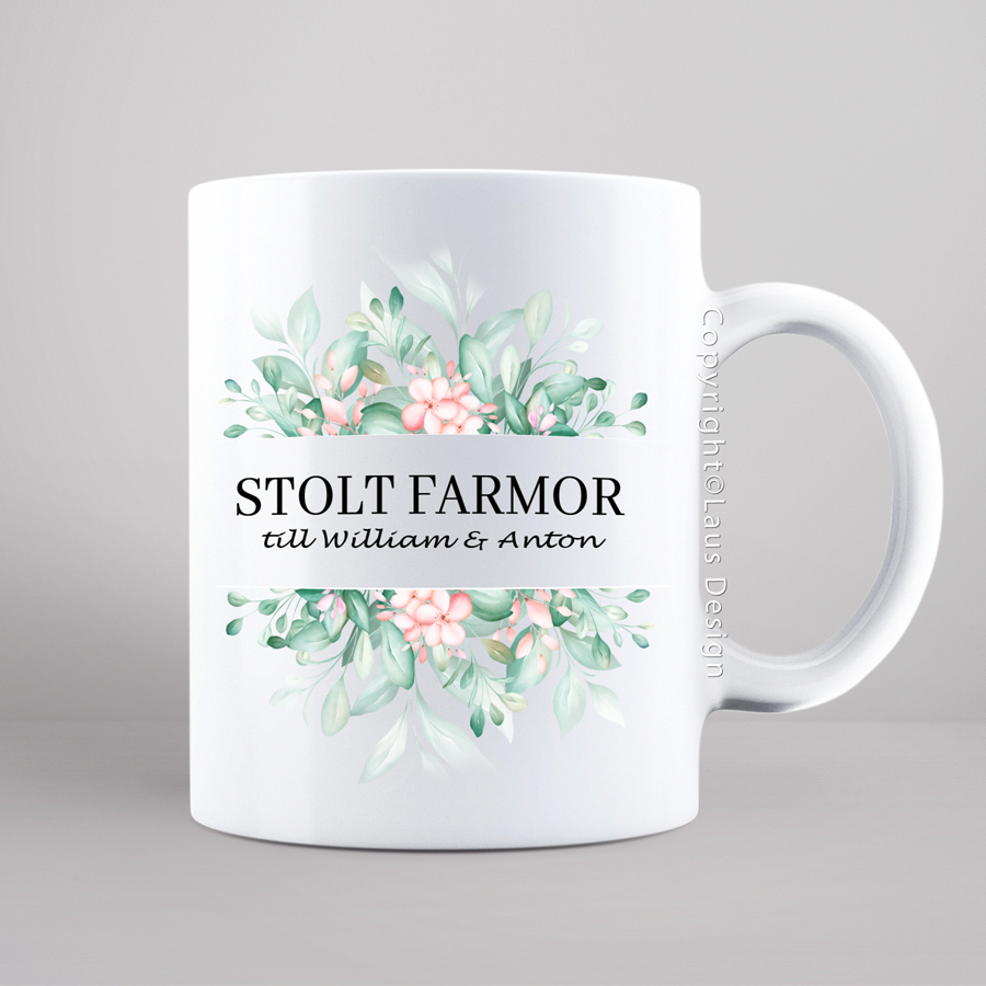 Mugg | Blommor #5