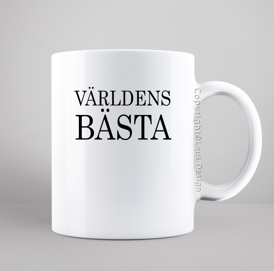 Mugg | Världens bästa #4