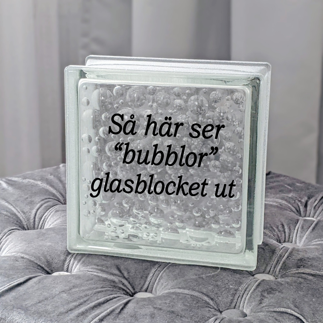 Personlig Glasblock | Världens bästa