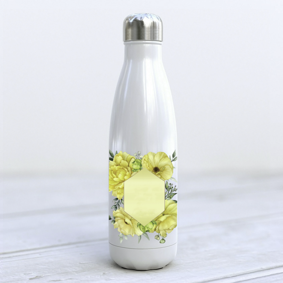 Termosflaska | Gula blommor