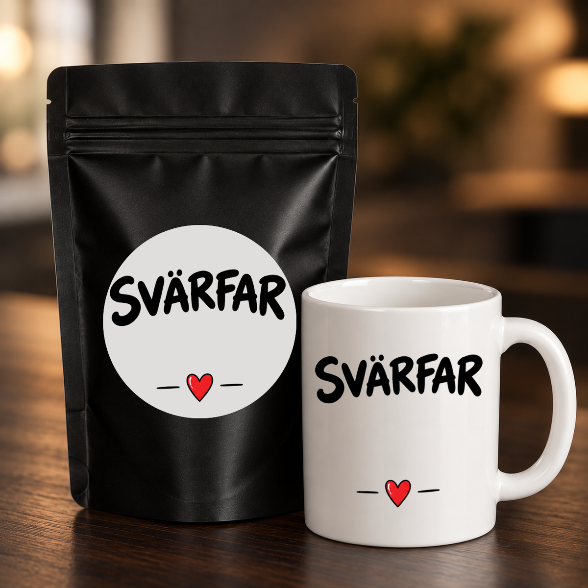 Presentpaket | Kaffe & Mugg | Svärfar