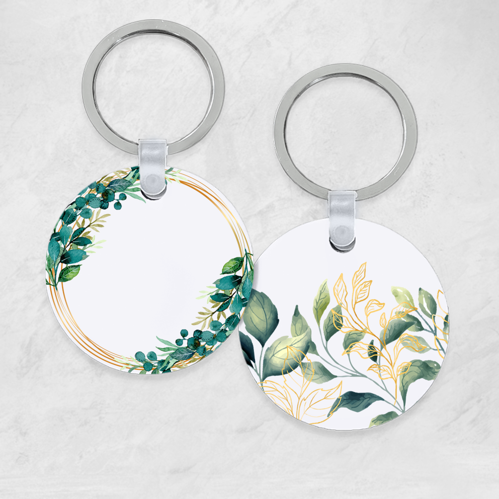 Nyckelring 5cm | Guld bokstav