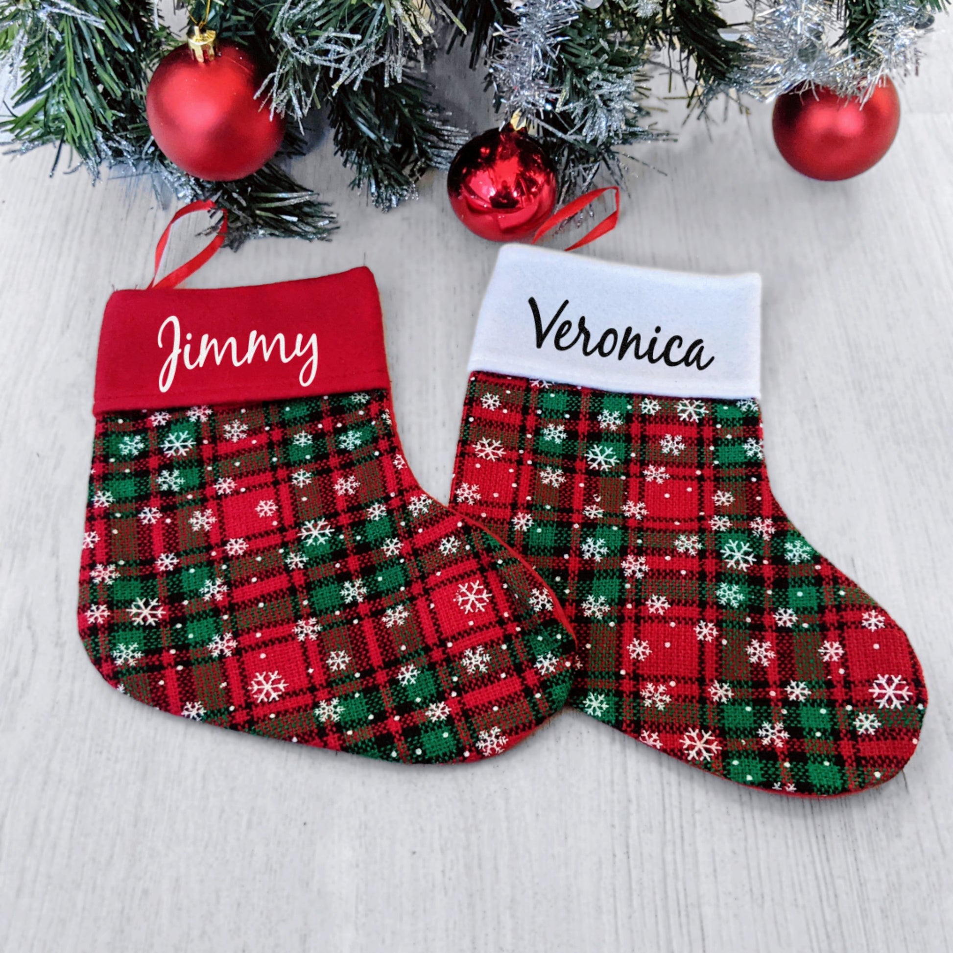 Julstrumpa med namn – personlig julklapp