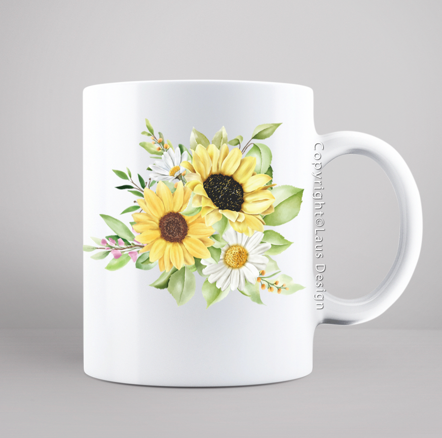 Mugg | Solrosor