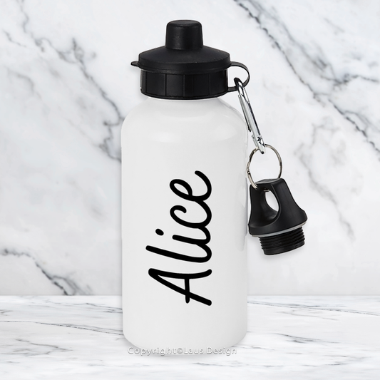 Vattenflaska | Kursivt namn