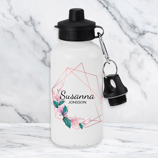 Vattenflaska | Rosa diamant