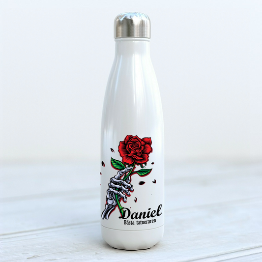 Termosflaska-Gothic-Ros-Skelett