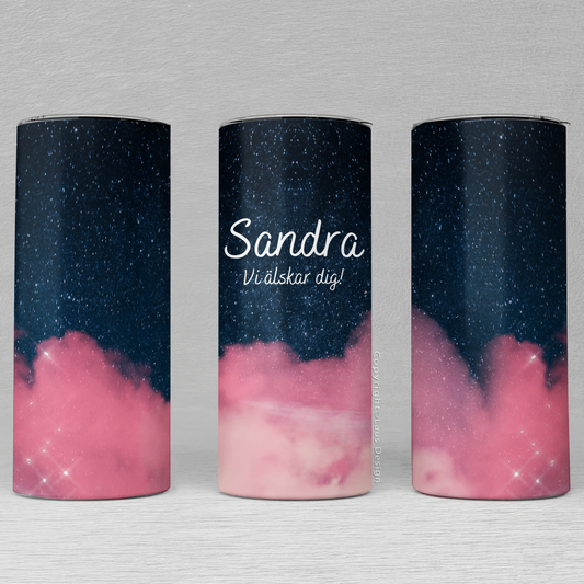 Termosmugg | Moln | Namn