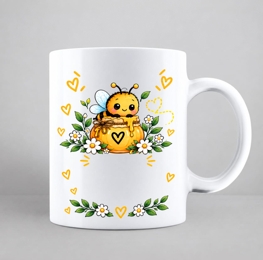 Mugg | Honungsbi | Text