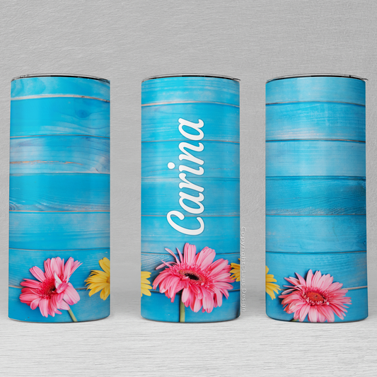 Termosmugg | Blue | Namn