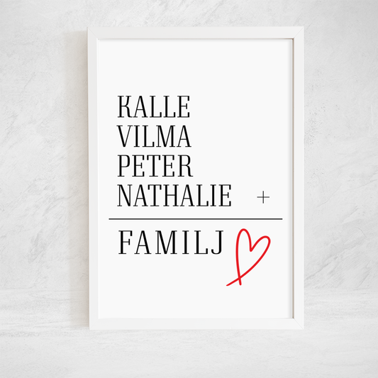Poster - Family