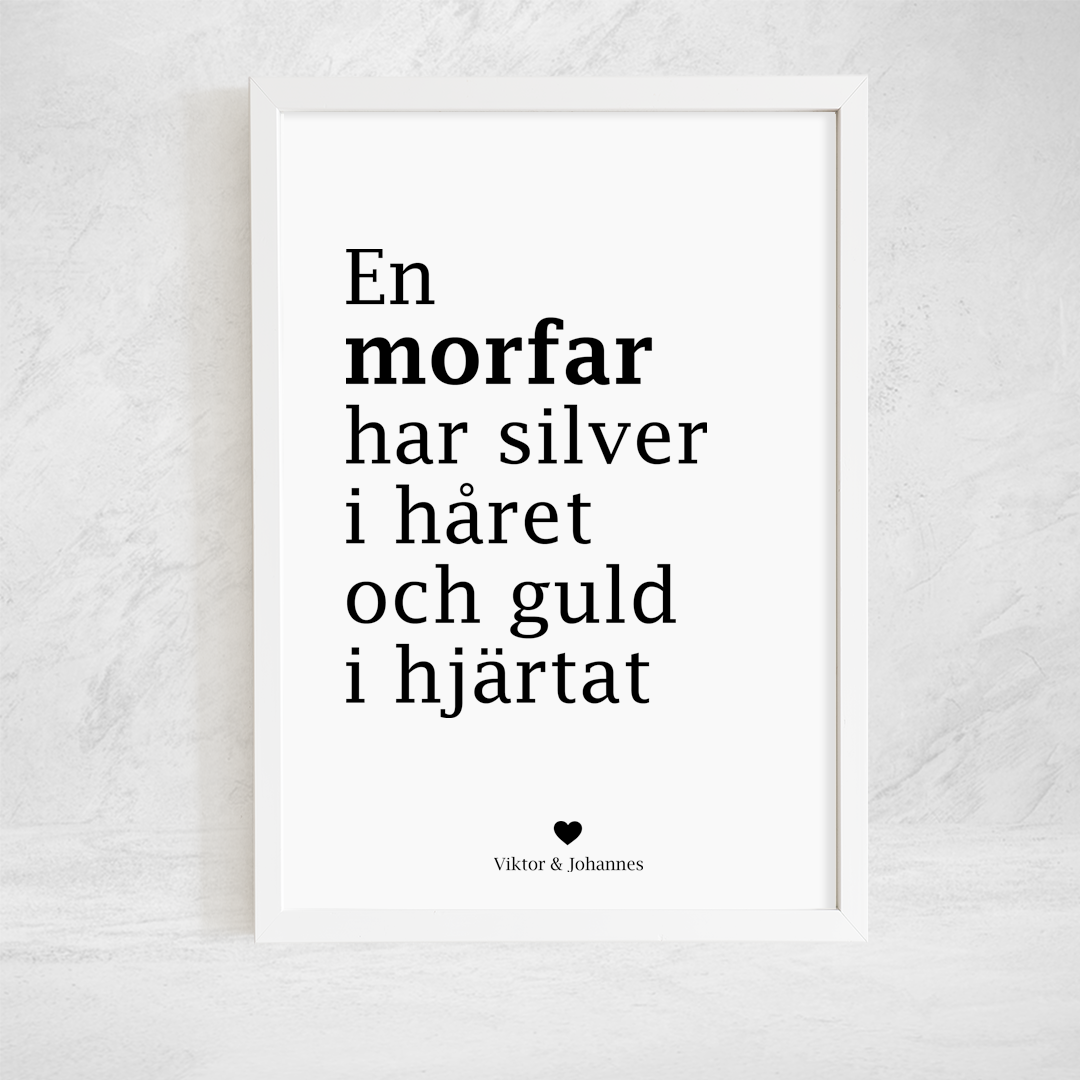 Poster | Guld i hjärtat