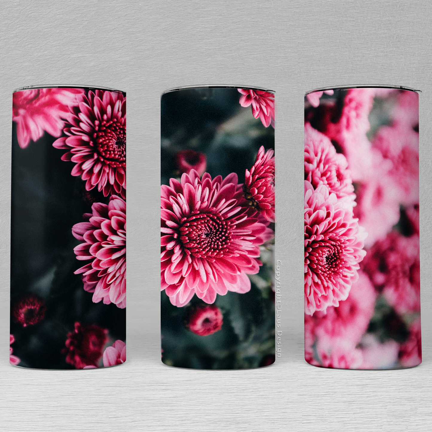 Termosmugg | Floral | Text