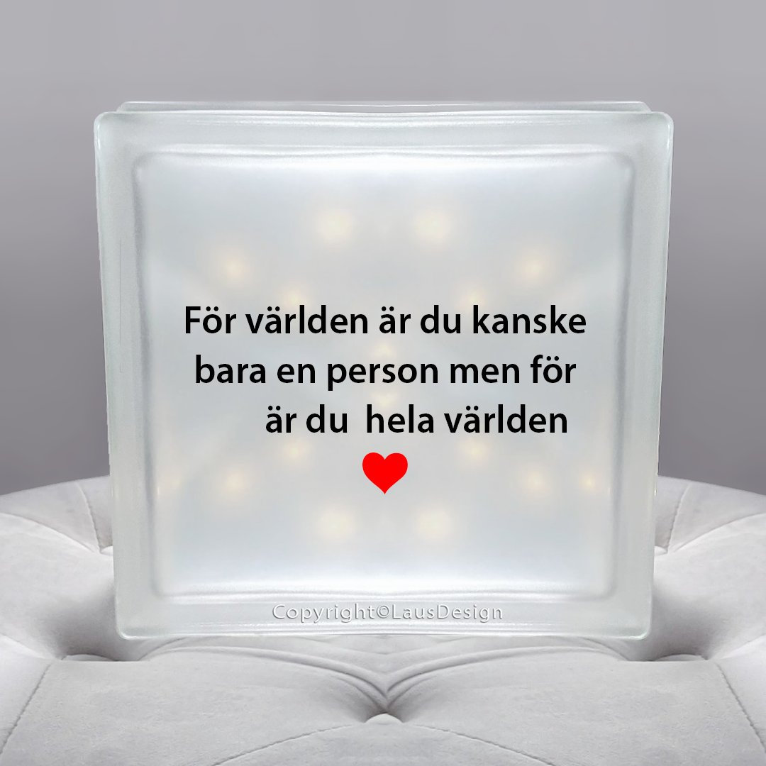 Glasblock | Hela världen