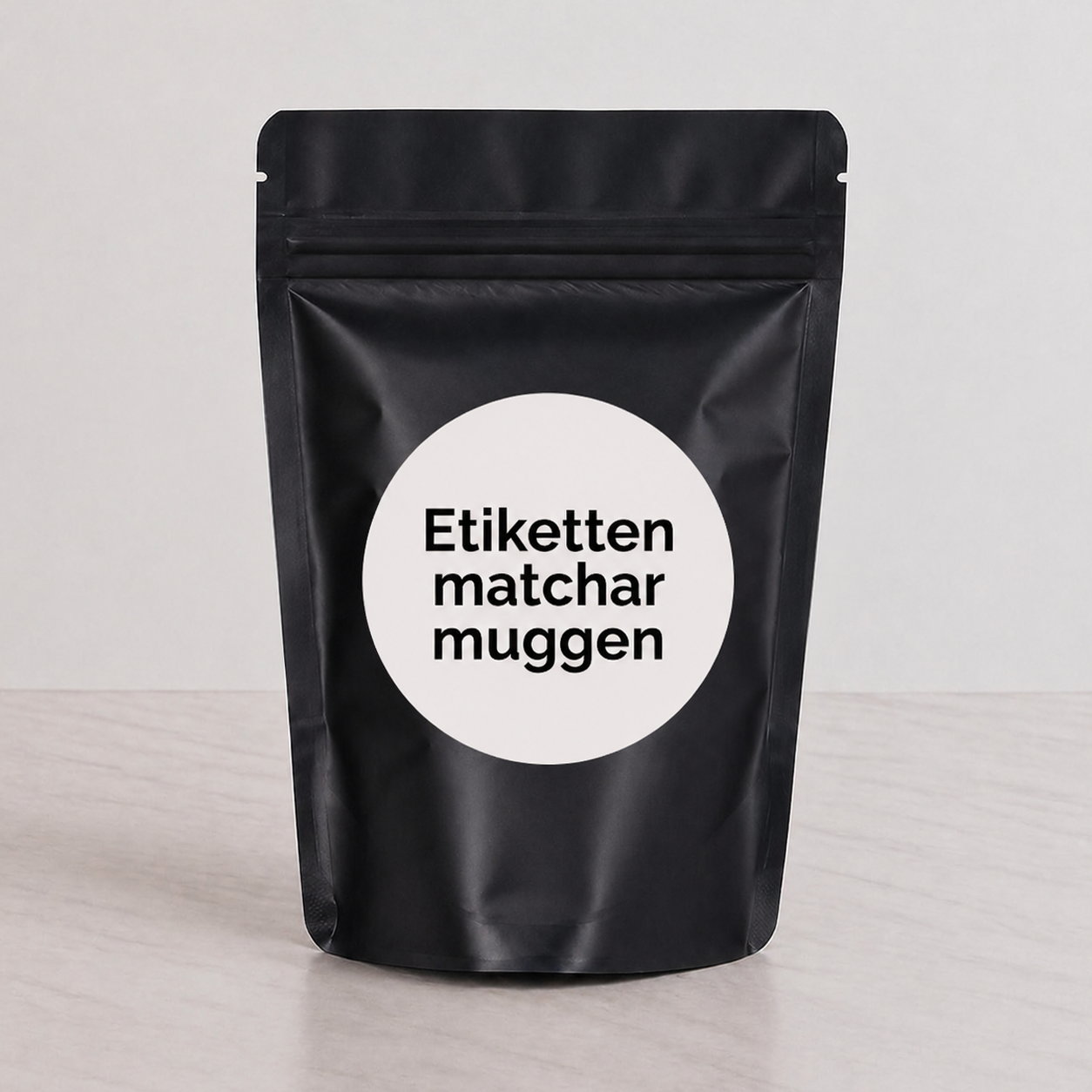 Personlig Kaffe påse | Matchar mugg
