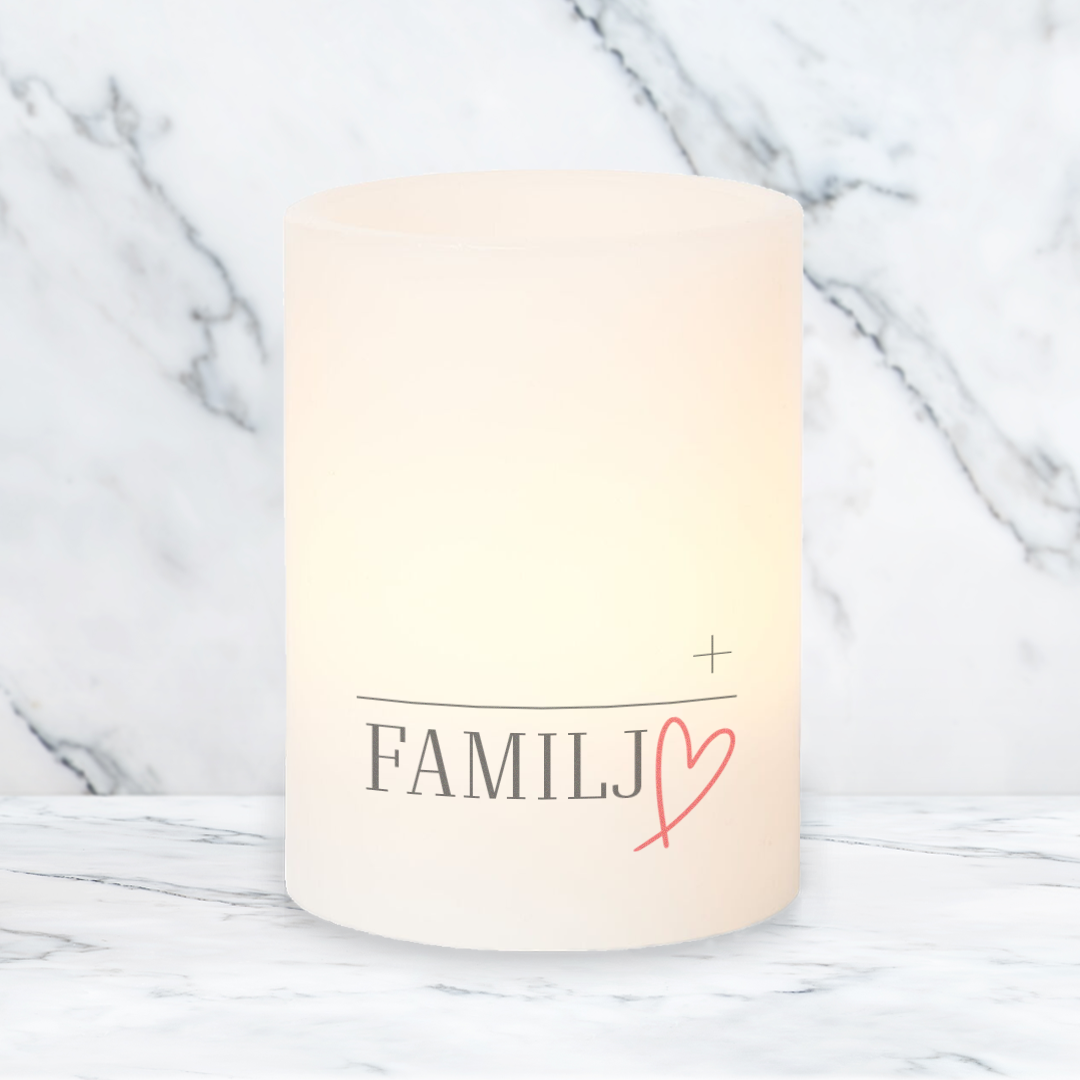 LED Ljus | Familj | Text
