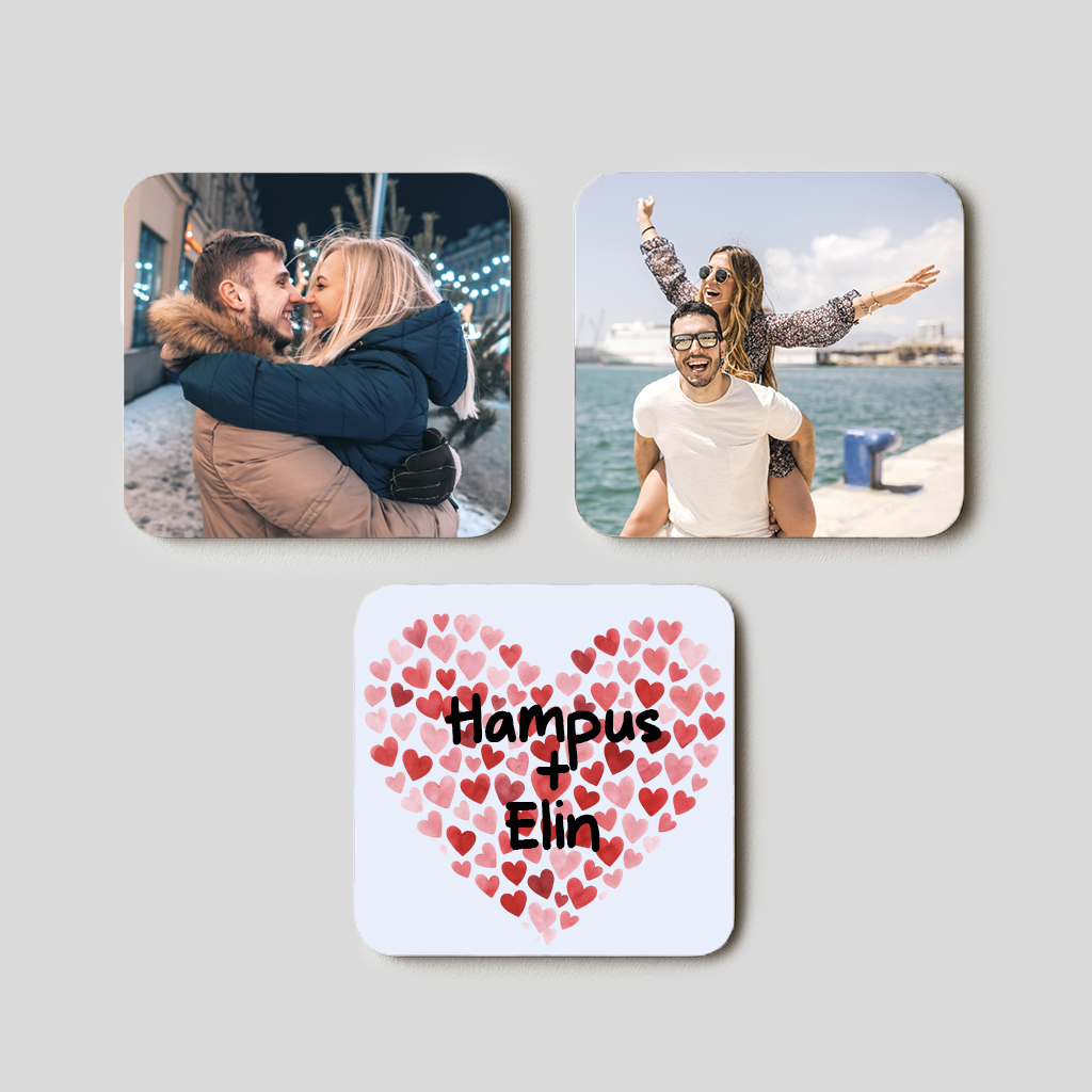 Love Magneter | 3-pack | Foto & Text