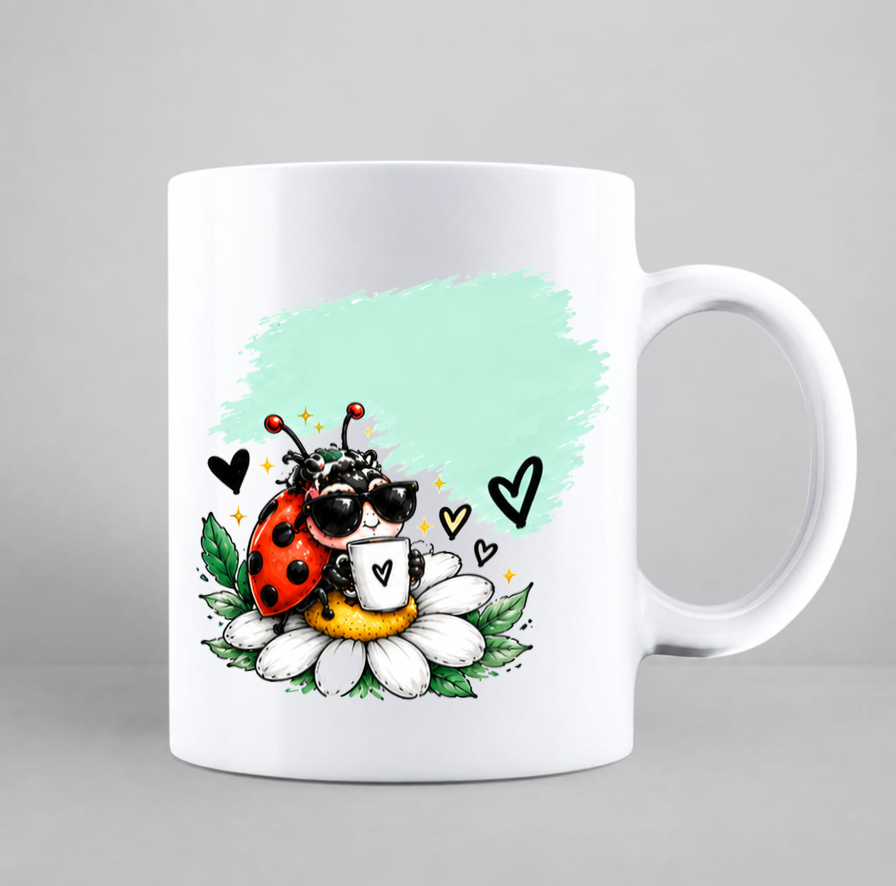 Mugg | Nyckelpiga