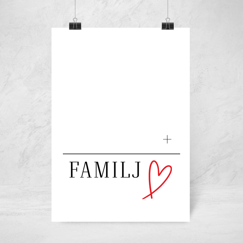Poster | Familj