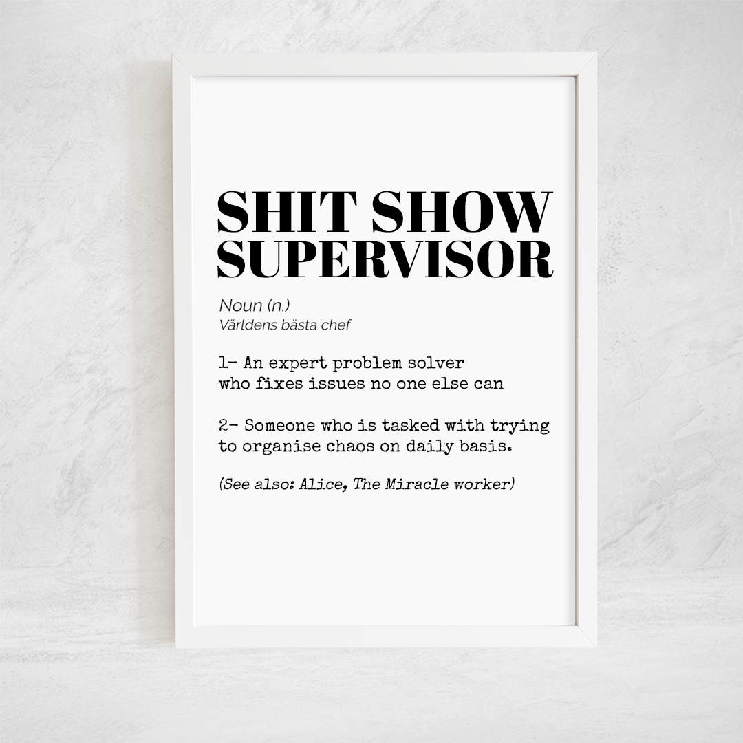 Poster | Supervisor