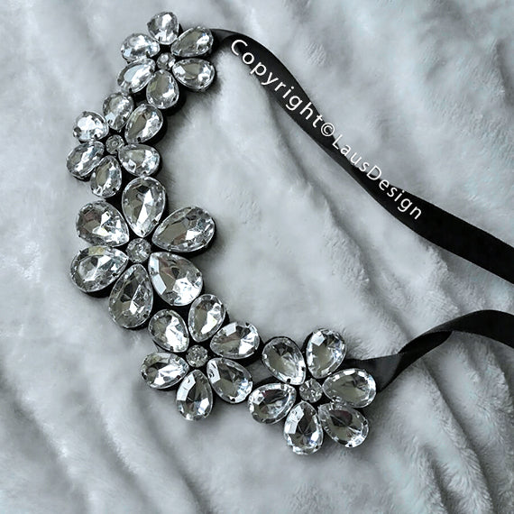 Halsband - Blommor