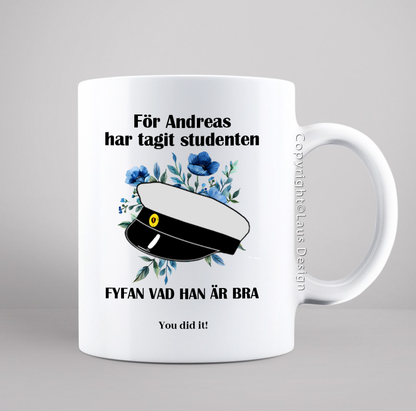 Studentmugg | Egen text
