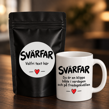 Presentpaket | Kaffe & Mugg | Svärfar