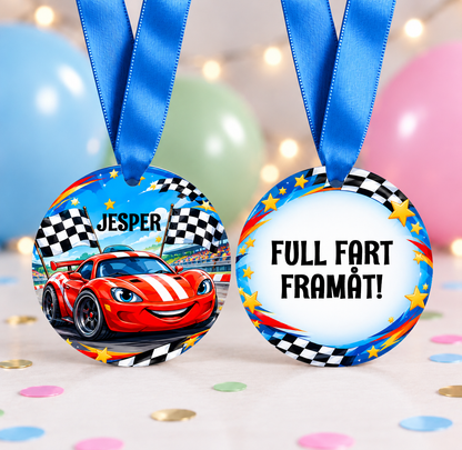 Medalj | Födelsedag | Bil