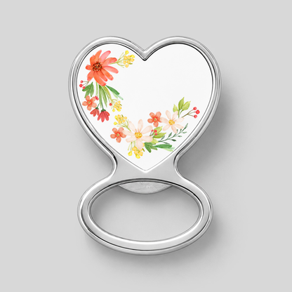 Magnet hjärta | Flasköppnare | Blommig