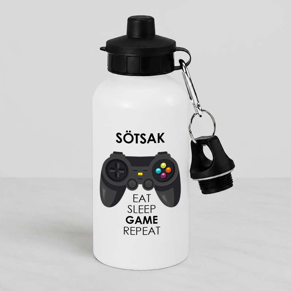 Vattenflaska | Gamer | Namn