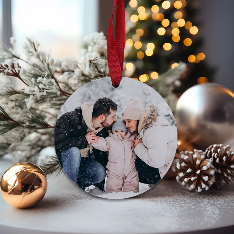 Julhänge med eget foto – personlig julklapp