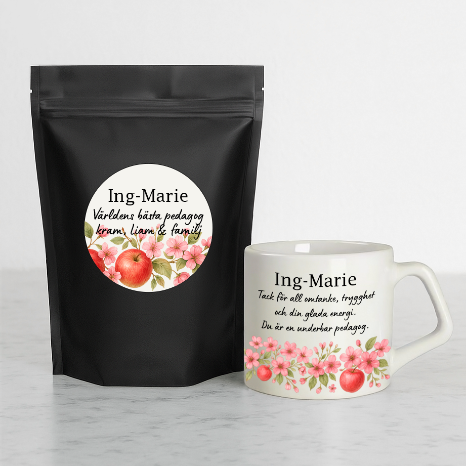 Pedagog Presentpaket | Kaffe & Mugg