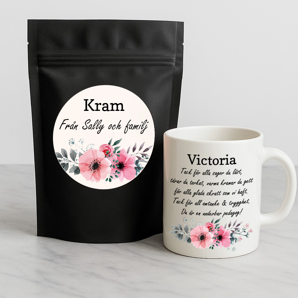 Presentpaket | Kaffe & Mugg | Pedagog