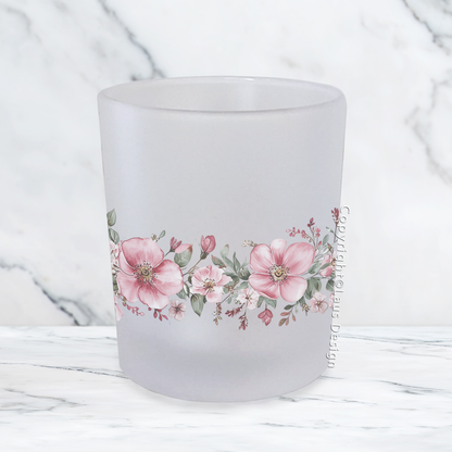 Ljushållare | Floral | Valfri text