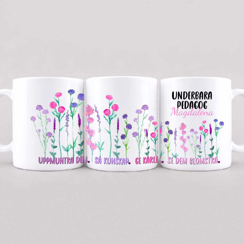 Mugg | Pedagog | Namn
