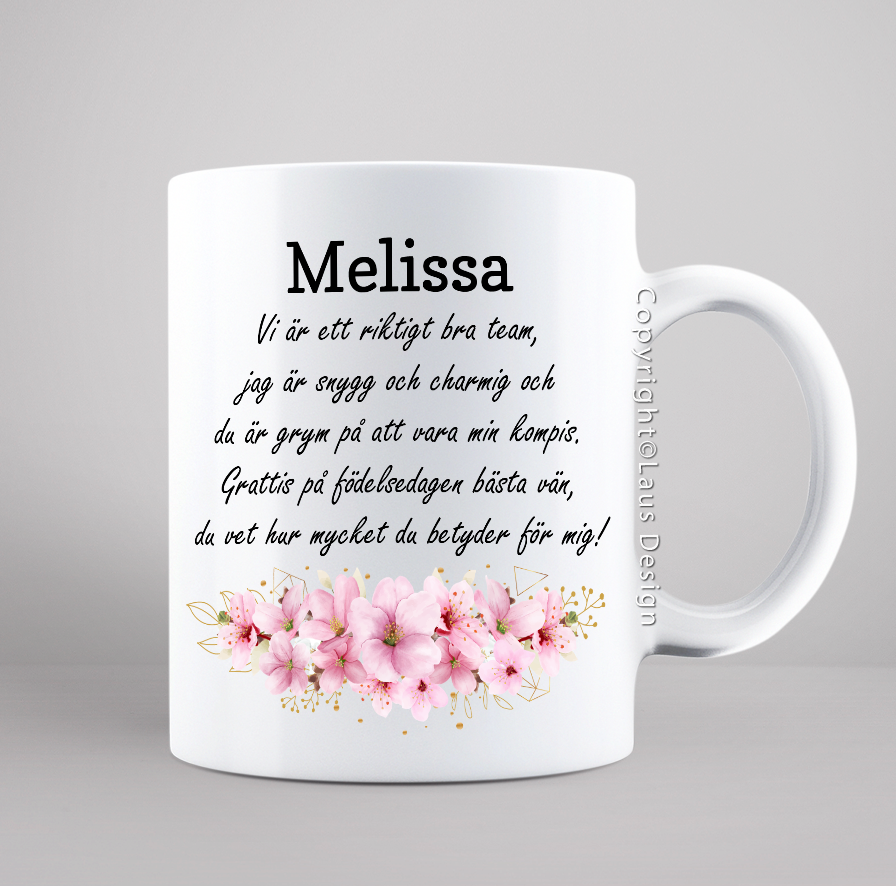 Personlig mugg | Namn & text