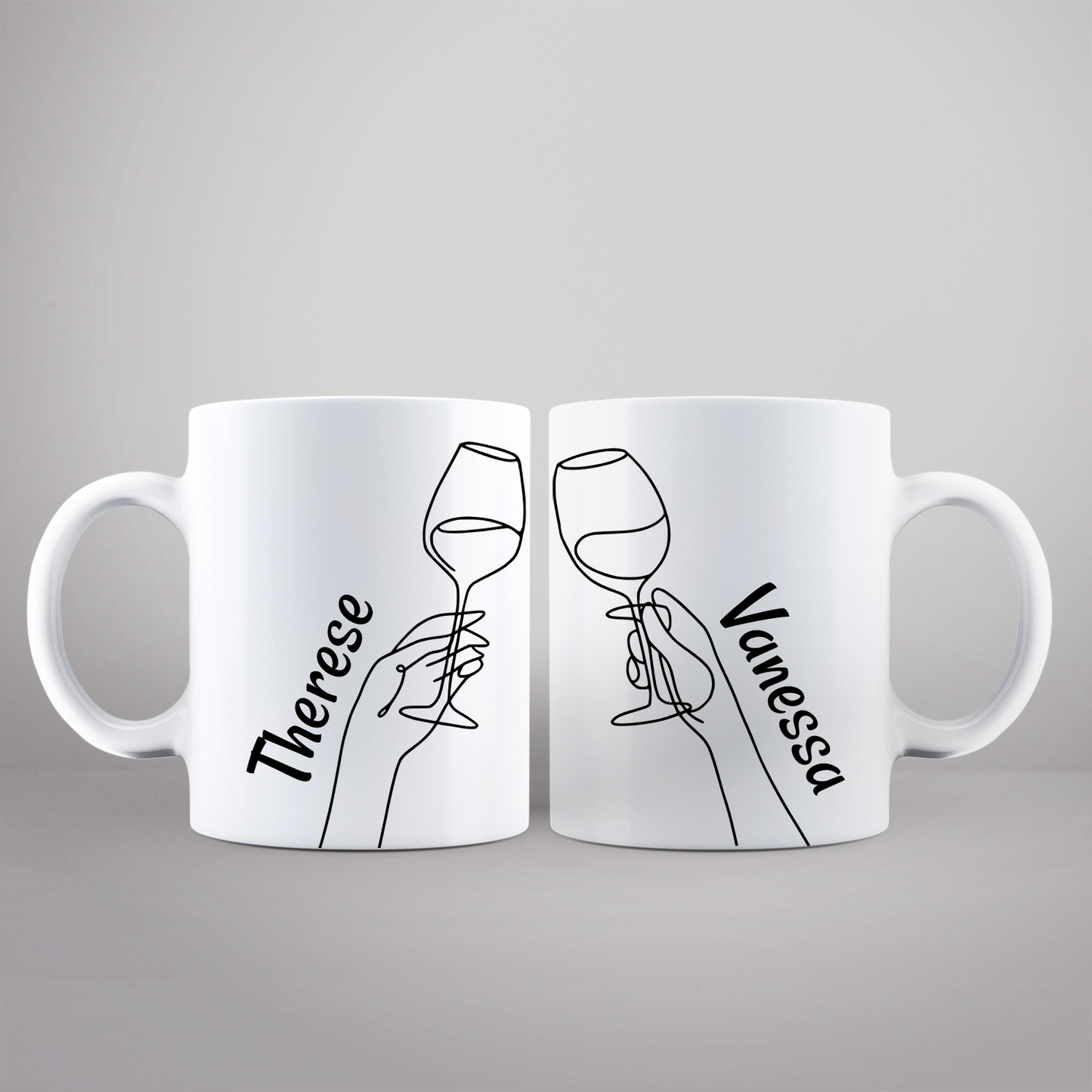 Personlig mugg | 2-pack | Skål