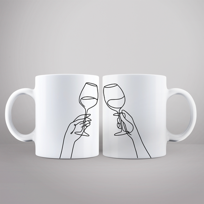 Personlig mugg | 2-pack | Skål