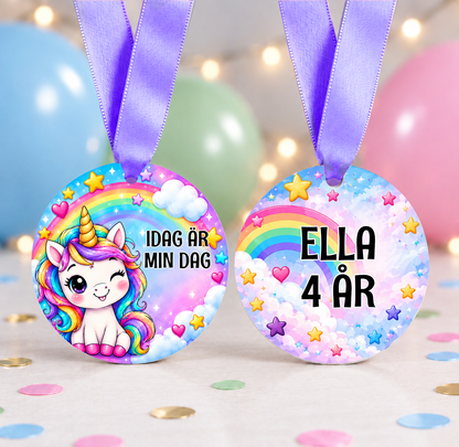 Medalj | Födelsedag | Unicorn