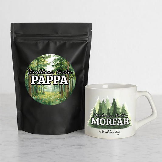 Presentpaket | Kaffe & Mugg | Skog