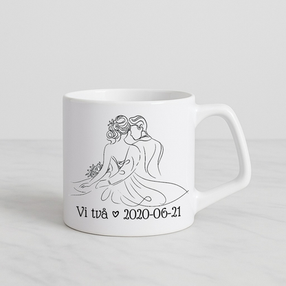 Personlig kopp | Gifta | Text