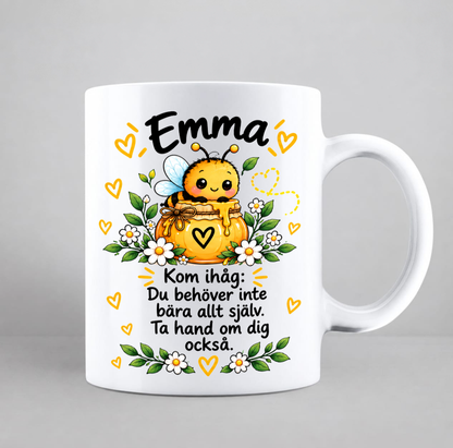 Mugg | Honungsbi | Text