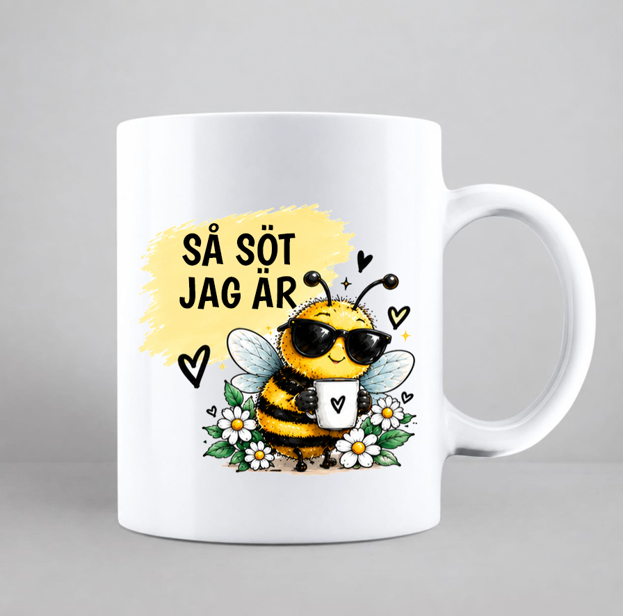 Mugg | Söt bi
