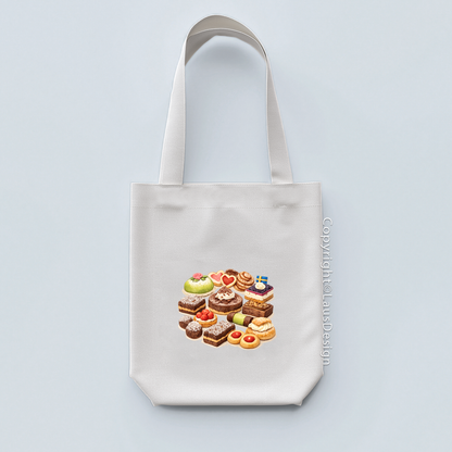 Tygkasse | Fika | Valfri text