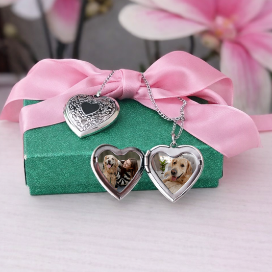 Fotohalsband | Hjärta | Bild | Mönster