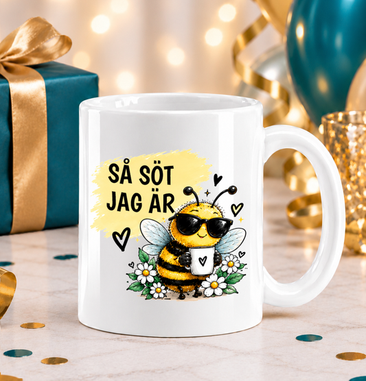 Mugg | Söt Honungsbi