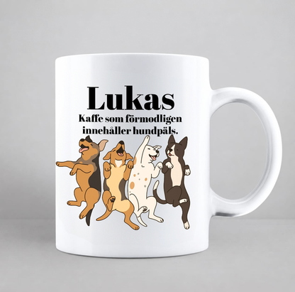 Mugg | Hund | Egen Text
