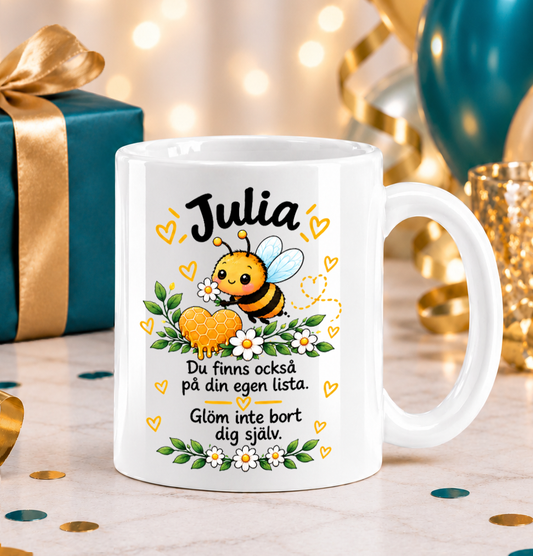 Mugg | Honungsbi | Hjärta