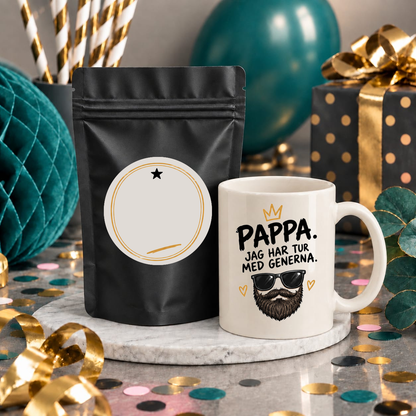 Presentpaket | Kaffe & Mugg | Pappa #1